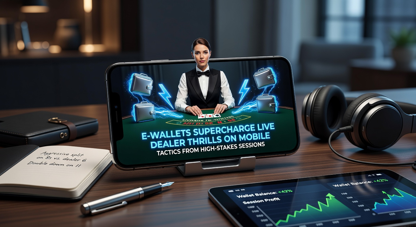 Smartphone screen displaying a live blackjack dealer with an e-wallet deposit prompt overlay, capturing the seamless integration during a high-stakes mobile session