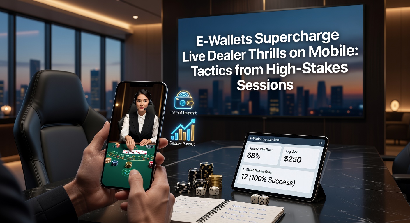 High-stakes poker table on a mobile device with e-wallet transaction confirmation popping up, highlighting rapid funding in a live session