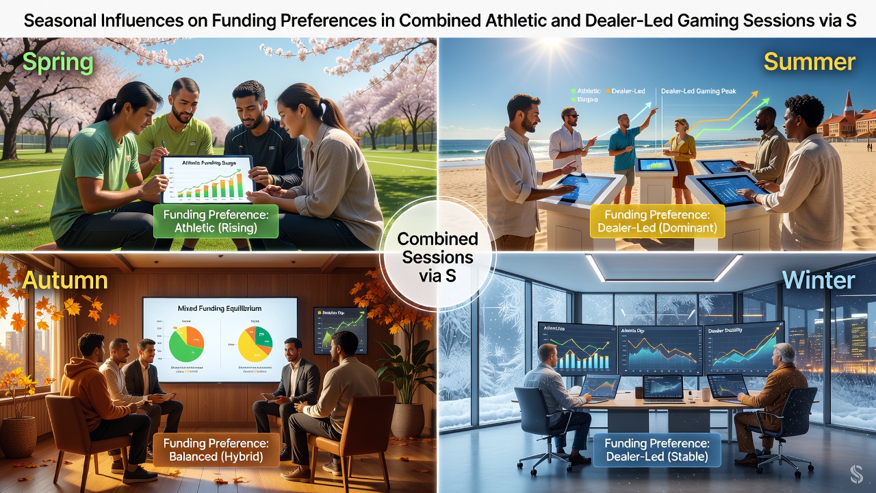 Mobile interface illustrating funding selection during combined athletic events and live dealer sessions in cooler seasons